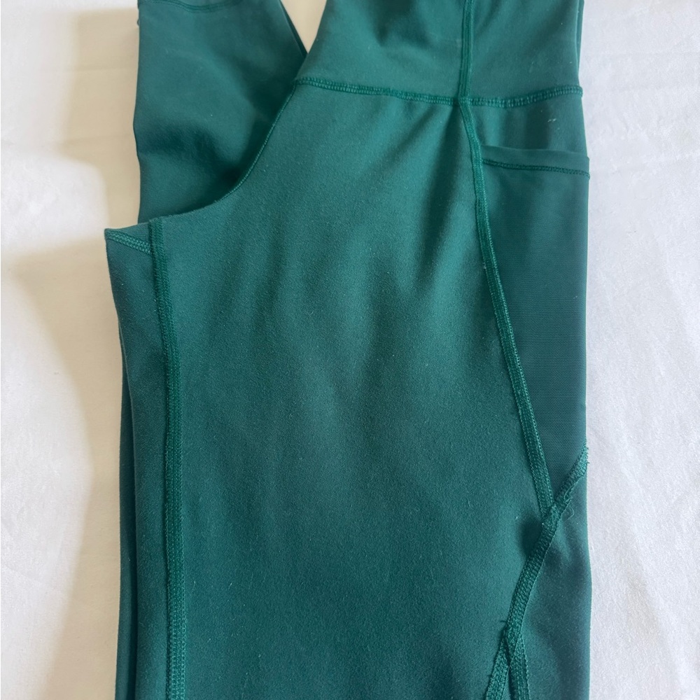 Old Navy Women Green Athletic Leggings Size Midium